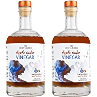 Los mejores  - Reineta Blanca - Vinagre de Sidra de Manzana- Con La Madre- Crudo- Sin Filtrar 2 x 500ml- Sierra de Gredos Producción…
